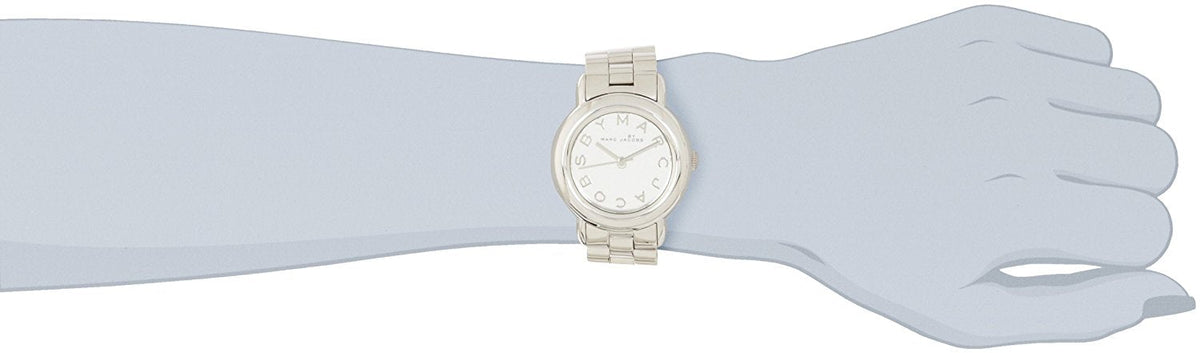  Shop Authentic Marc Jacobs Marci Silver Dial Silver Steel Strap Watch for Women - MBM3097 - Luxxuri
