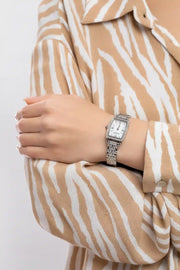 Shop Authentic Emporio Armani Gianni T-Bar Quartz White Dial Silver Steel Strap Watch For Women - AR11405 - Luxxuri