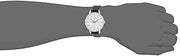  Shop Authentic Calvin Klein Evan White Dial Black Leather Strap Watch for Women - K7B231CY - Luxxuri