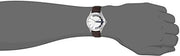  Shop Authentic Armani Exchange Hampton Chronograph White Dial Brown Leather Strap Watch For Men - AX2187 - Luxxuri