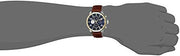  Shop Authentic Tommy Hilfiger Sport Multifunction Blue Dial Brown Leather Strap Watch for Men - 1791137 - Luxxuri