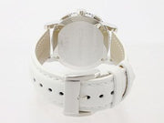  Shop Authentic Burberry City Chronograph White Dial White Leather Strap Watch For Women - BU9701 - Luxxuri