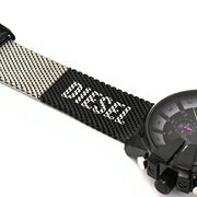  Shop Authentic Diesel Mega Chief Chronograph Black Dial Black Mesh Bracelet Watch For Men - DZ4514 - Luxxuri