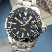  Shop Authentic Tag Heuer Aquaracer Black Dial Watch for Men - WAY211A.BA0928 - Luxxuri