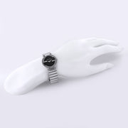  Shop Authentic Gucci Interlocking G Quartz Black Dial Black Steel Strap Watch For Women - YA133502 - Luxxuri