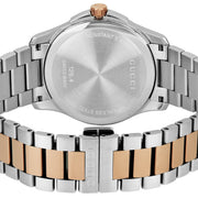  Shop Authentic Gucci G Timeless Silver Dial Two Tone Steel Strap Watch For Men - YA126447 - Luxxuri