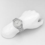  Shop Authentic Gucci GG2570 Silver Dial Silver Steel Strap Watch For Men - YA142308 - Luxxuri