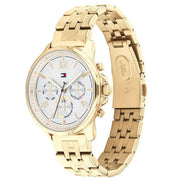  Shop Authentic Tommy Hilfiger Harper Chronograph White Dial Gold Steel Strap Watch For Women - 1782223 - Luxxuri