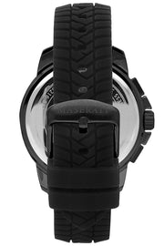  Shop Authentic Maserati Successo Black Dial Black Rubber Strap Watch For Men - R8871621011 - Luxxuri