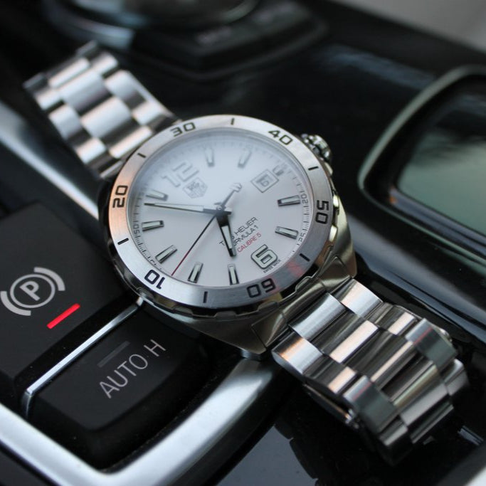  Shop Authentic Tag Heuer Formula 1 White Dial Watch for Men - WAZ2114.BA0875 - Luxxuri