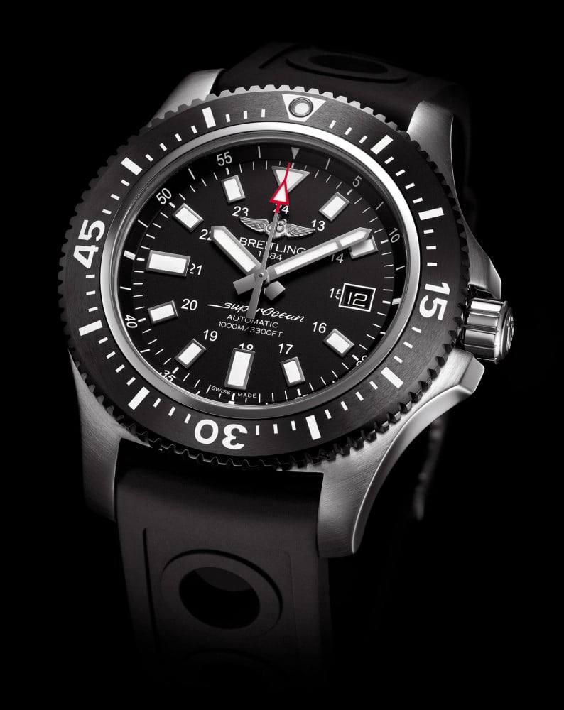  Shop Authentic Breitling Superocean 44mm Special Volcano Black Dial Black Rubber Strap Watch for Men - Y1739310/BF45/227S/A20SS.1 - Luxxuri