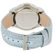  Shop Authentic Guess Limelight Quartz Blue Dial Blue Leather Strap Watch For Men - W0775l1 - Luxxuri
