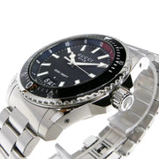  Shop Authentic Gucci Dive Quartz Black Dial Silver Steel Strap Watch For Men - YA136212 - Luxxuri