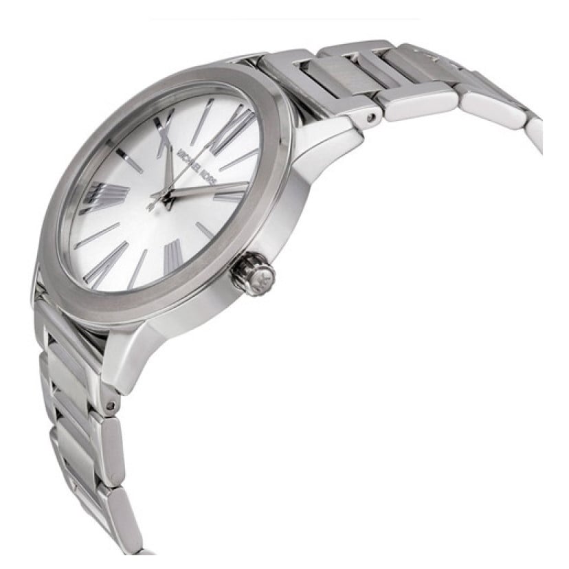  Shop Authentic Michael Kors Hartman Quartz Silver Dial Silver Steel Strap Watch For Women - MK3489 - Luxxuri