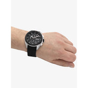  Shop Authentic Hugo Boss Volane Grey Dial Black Silicone Strap Watch for Men - 1513953 - Luxxuri