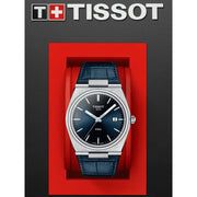  Shop Authentic Tissot PRX Blue Dial Blue Leather Strap Watch for Men - T137.410.16.041.00 - Luxxuri