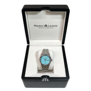  Shop Authentic Maurice Lacroix Aikon Automatic Limited Summer Edition Blue Dial Silver Steel Strap Watch For Men - AI6008-SS00F-431-1 - Luxxuri