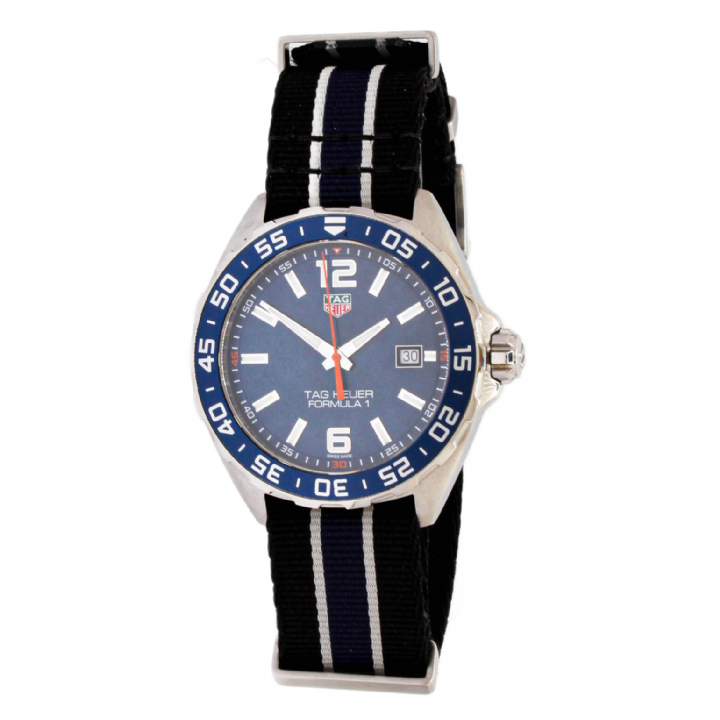  Shop Authentic Tag Heuer Formula 1 Blue Dial Watch for Men - WAZ1010.FC8197 - Luxxuri