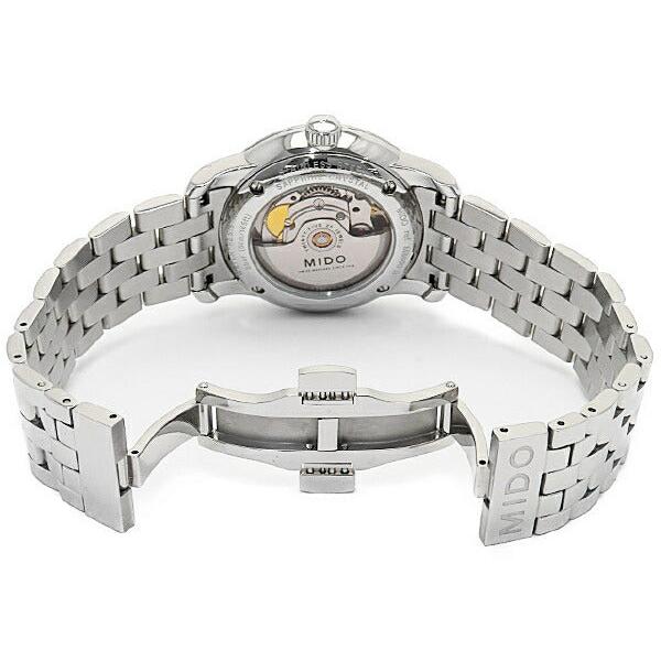  Shop Authentic Mido Baroncelli Ii Automatic Black Dial Silver Steel Strap Watch For Men - M8600.4.18.1 - Luxxuri