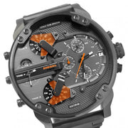  Shop Authentic Diesel Mr Daddy 2.0 Chronograph Grey Dial Grey Steel Strap Watch For Men - DZ7315 - Luxxuri