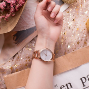  Shop Authentic Calvin Klein Stately Silver Dial Gold Steel Strap Watch for Women - K3G23526 - Luxxuri