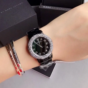  Shop Authentic Marc Jacobs Marci Black Dial Black Steel Dial Strap Watch for Women - MBM3193 - Luxxuri