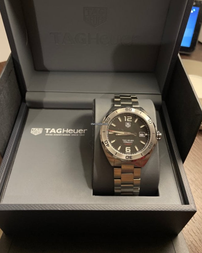  Shop Authentic Tag Heuer Formula 1 Black Dial Watch for Men - WAZ2113.BA0875 - Luxxuri