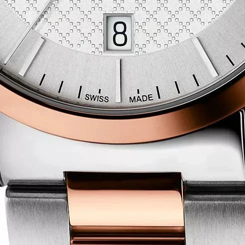  Shop Authentic Gucci G Timeless Silver Dial Two Tone Steel Strap Watch For Men - YA126447 - Luxxuri