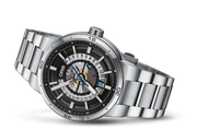  Shop Authentic Oris TT1 Engine Date Skeleton Black Dial Silver Steel Strap Watch for Men - 0173377524124-0782408 - Luxxuri