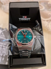  Shop Authentic Tissot PRX Quartz Green Dial Steel Silver Steel Strap Watch for Men - T137.410.11.081.00 - Luxxuri