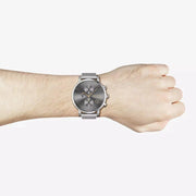  Shop Authentic Hugo Boss Integrity Grey Dial Silver Mesh Bracelet Watch for Men - 1513807 - Luxxuri