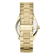  Shop Authentic Michael Kors Channing Turquoise Dial Gold Steel Strap Watch For Women - MK5894 - Luxxuri