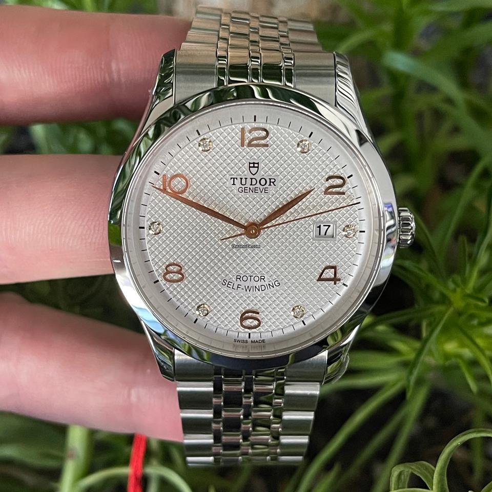  Shop Authentic Tudor 1926 Automatic Diamonds Silver Dial Silver Steel Strap Watch for Men - M91650-0003 - Luxxuri