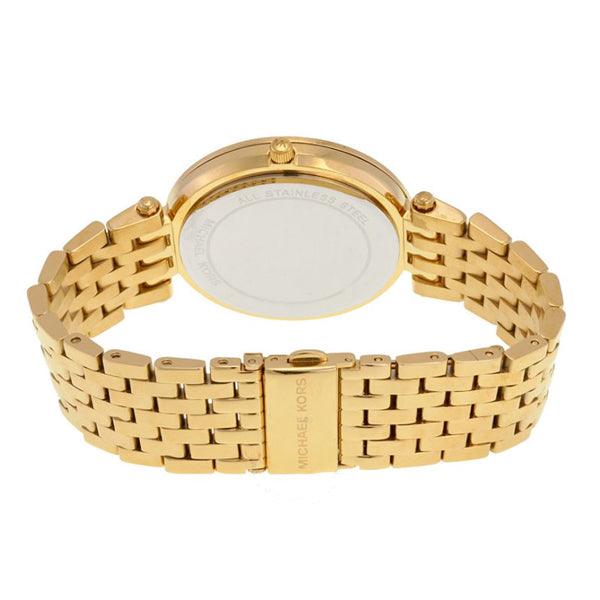  Shop Authentic Michael Kors Darci Gold Dial with Diamonds Gold Steel Strap Watch for Women - MK3295 - Luxxuri
