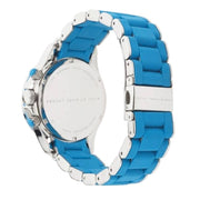  Shop Authentic Marc Jacobs Rock Chronograph Blue Dial Blue Silicone Strap Watch for Women - MBM2575 - Luxxuri