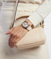  Shop Authentic Guess Venus Diamonds White Dial White Rubber Strap Watch for Women - GW0118L4 - Luxxuri
