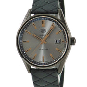  Shop Authentic Tag Heuer Carrera Special Edition Black Dial Black Leather Strap Watch for Women - WAR1113.FC6392 - Luxxuri
