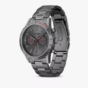  Shop Authentic Hugo Boss Allure Chronograph Grey Dial Grey Steel Strap Watch for Men - 1513924 - Luxxuri