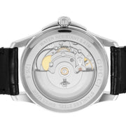  Shop Authentic Gucci G Timeless Automatic Silver Dial Black Leather Strap Unisex Watch - YA126468 - Luxxuri