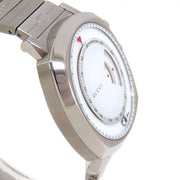  Shop Authentic Gucci Grip Chronograph Mickey Mouse White Dial Silver Steel Strap Watch For Men - YA157306 - Luxxuri