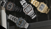  Shop Authentic Fossil Retro Digital Black Dial Black Steel Strap Watch for Men - FS5846 - Luxxuri