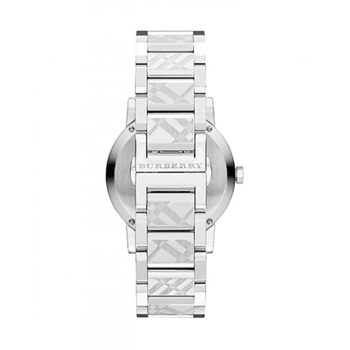  Shop Authentic Burberry The City Silver Dial Silver Steel Strap Watch for Women - BU9233 - Luxxuri