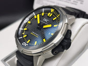  Shop Authentic IWC Aquatimer Automatic 2000 Black Dial Black Rubber Strap Watch for Men - IW358001 - Luxxuri