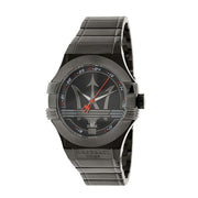  Shop Authentic Maserati Potenza 42mm Black Analog Dial Black Strap Watch For Men - R8853108003 - Luxxuri