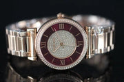  Shop Authentic Michael Kors Catlin Quartz Rose Gold Dial Rose Gold Steel Strap Watch For Women - MK3412 - Luxxuri