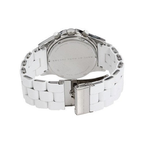  Shop Authentic Marc Jacobs Pelly White Dial White Silicone Strap Watch for Women - MBM2565 - Luxxuri