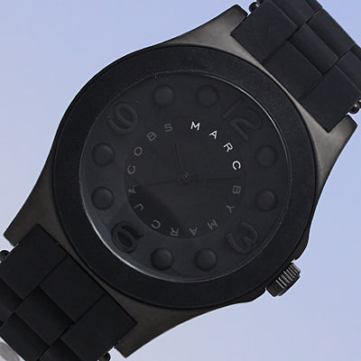  Shop Authentic Marc Jacobs Pelly Black Dial Black Silicone Strap Watch for Women - MBM2531 - Luxxuri