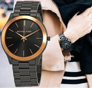  Shop Authentic Michael Kors Runway Quartz Grey Dial Grey Steel Strap Watch For Women - MK8576 - Luxxuri