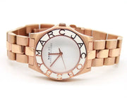  Shop Authentic Marc Jacobs Blade White Dial Gold Steel Strap Watch for Women - MBM3075 - Luxxuri