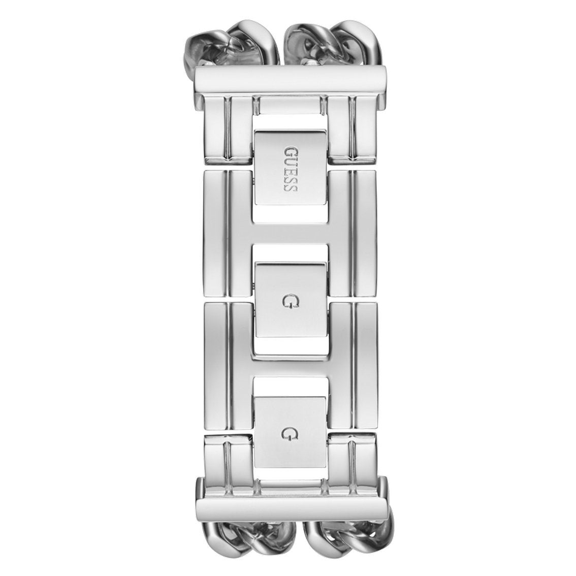  Shop Authentic Guess MOD G Diamonds Silver Dial Silver Steel Strap Watch for Women - GW0294L1 - Luxxuri